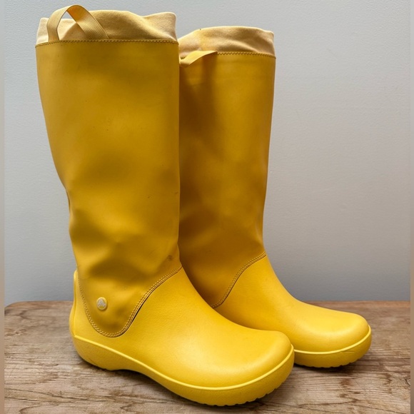 Crocs Rainfloe Boot - Yellow - Picture 5 of 9